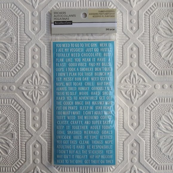 Recollections Planner Accessories (243 pc) - Picture 1 of 4